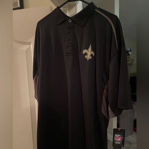 XXL New With Tags. New Orleans Saints Polo. Never Worn.